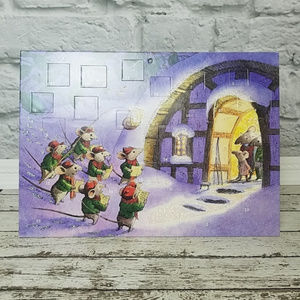 NEW Kevin Hawkes Caroling Mice Advent Calendar